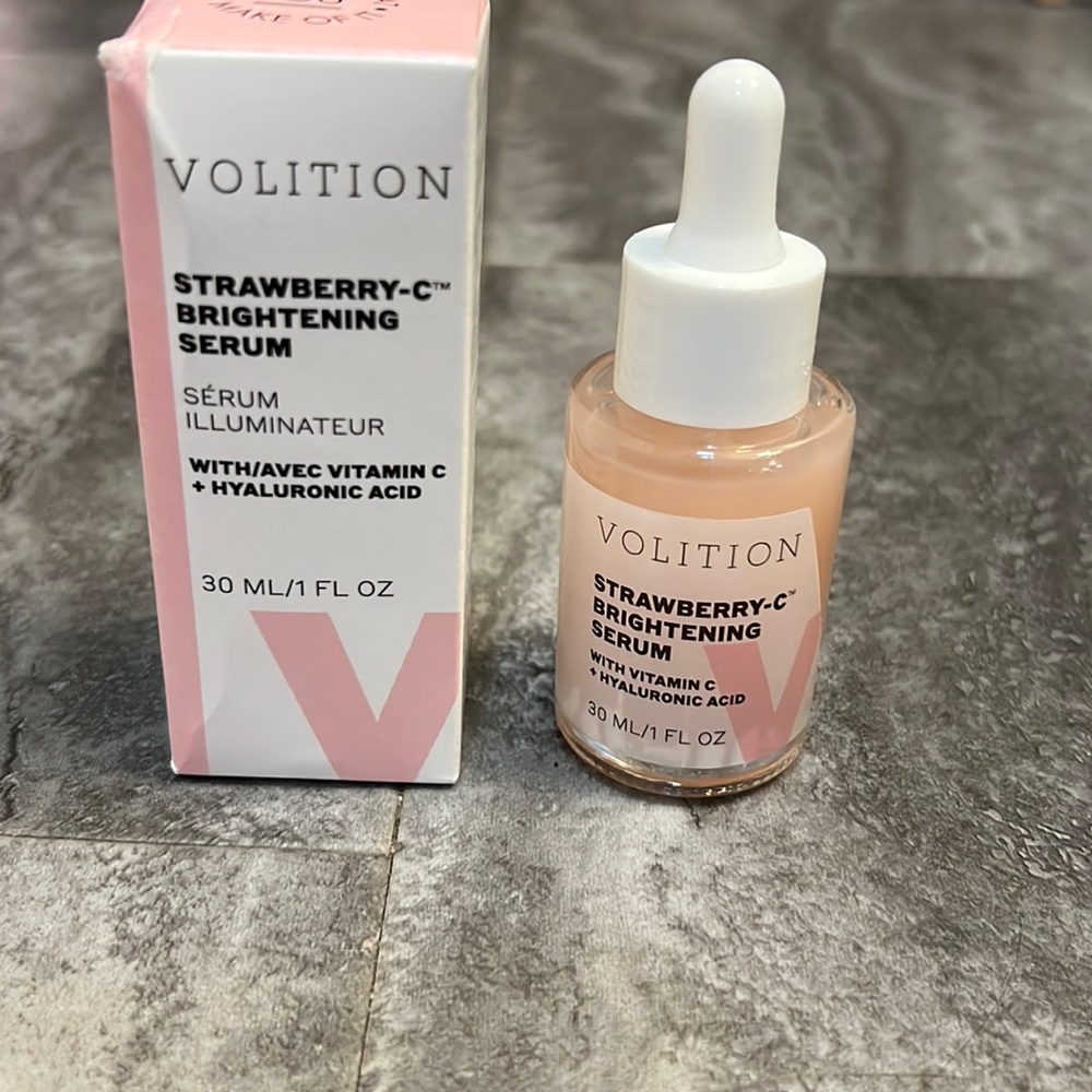 Volition Beauty Strawberry-C Brightening Serum
